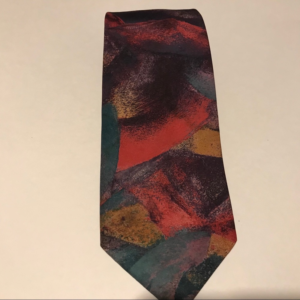 Men’s tie ( Orange,green,gold)